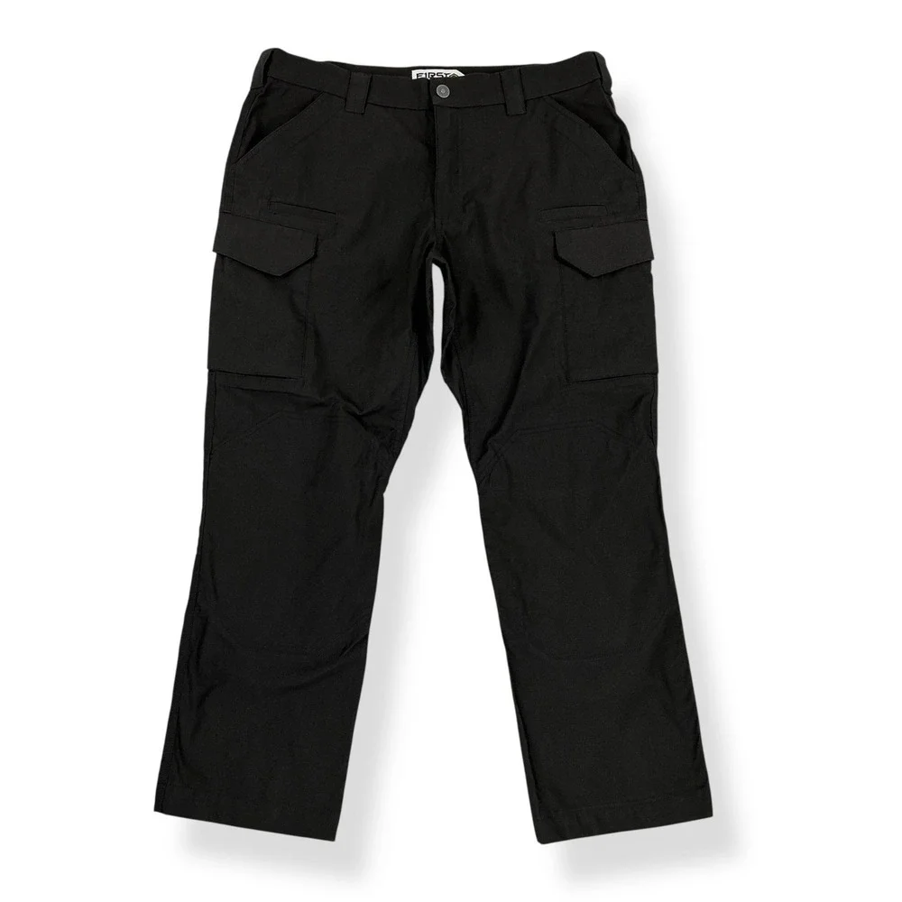 First Tactical Pants Men 38x32 (ACTUAL 38x29) Black Tactical Ripstop Cargo